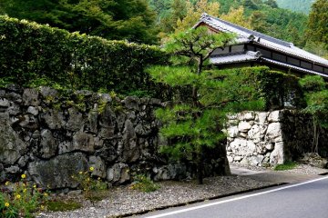 Много вилл с красивыми садами, принадлежащие монахам высшего звена, закончившим служить в Энрякудзи, построены на подъезде к Хиёси Тайся 