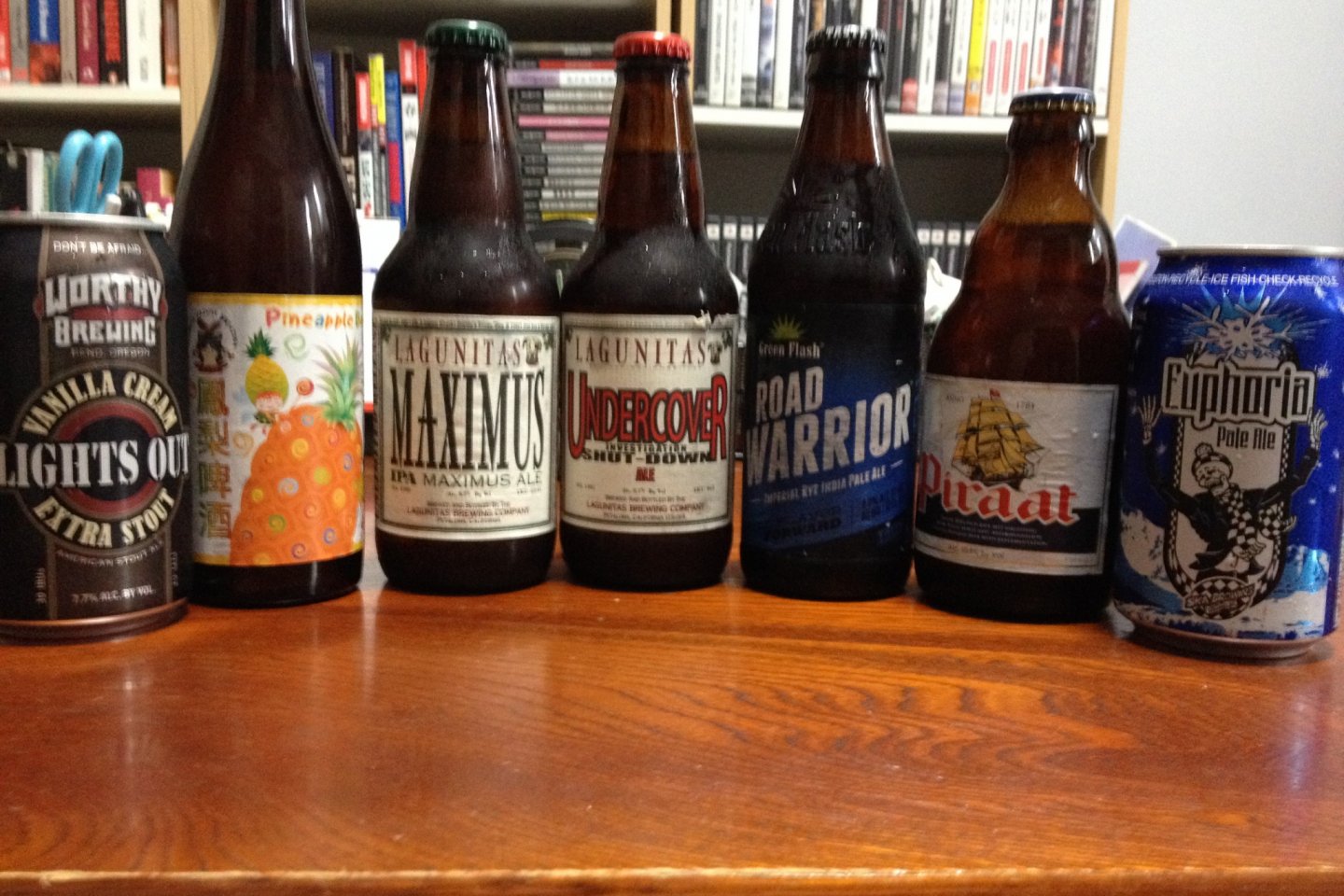 The beers that I purchased the last time I went to Bier Markt