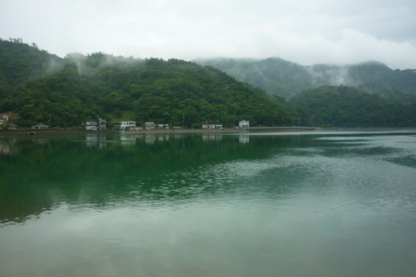 Shioya Bay in Ogimi, northern Okinawa
