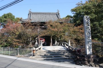 The great Gate of Kasadera Kannon.