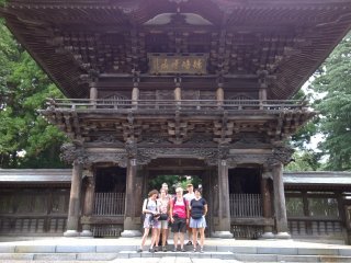 The entrance of Hoonji temple