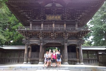 <p>The entrance of Hoonji temple</p>