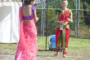 <p>You will see many traditional costumes at the event</p>