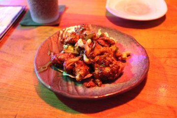 <p>The famous Chicken with Cashew Nuts</p>