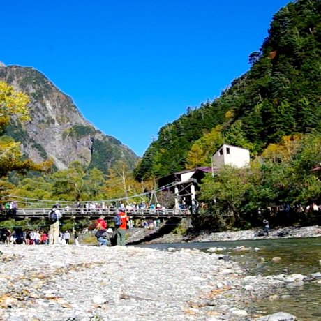 Kamikochi Kappa-bashi Bridge 