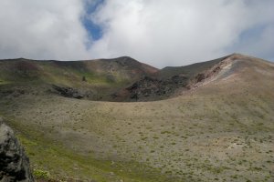 The top crater