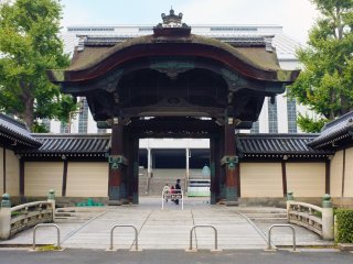 The main entrance