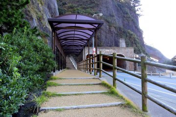 <p>The pathway to &#39;Kocho Gate&#39;. The tunnel at the far end is called, &#39;Kocho Gate Tunnel&#39;.</p>