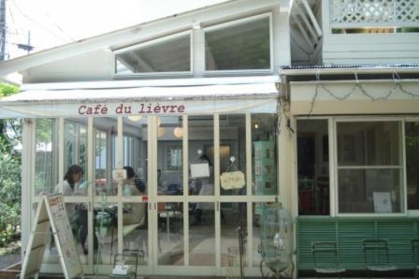 Outside view of cafe