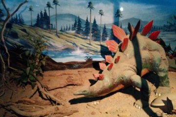 <p>The most gentle looking dino&nbsp;I could find</p>