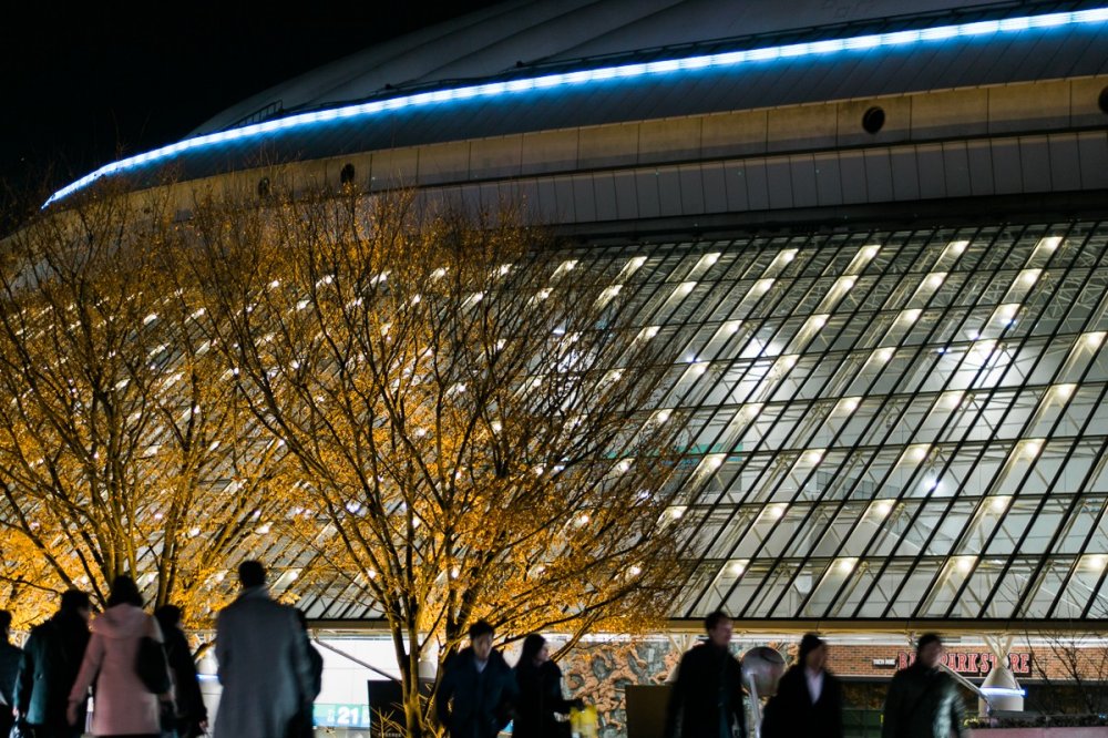 Tokyo Dome Stadium.