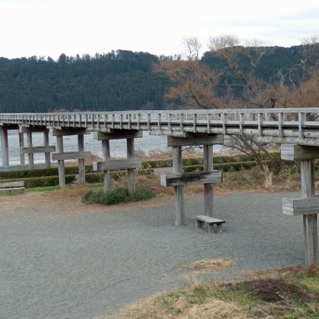 Horai Bridge in Shimada