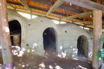 <p>The chambered climbing kiln</p>