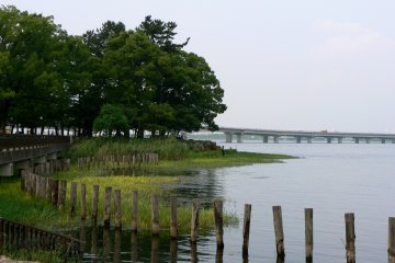One of the bridges over the Lake