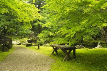 Relaxing all year round, Kitabatake Gardens