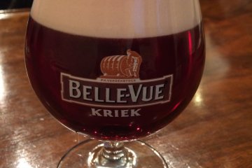 <p>Belle-Vue Kreik&nbsp;cherry flavoured beer</p>