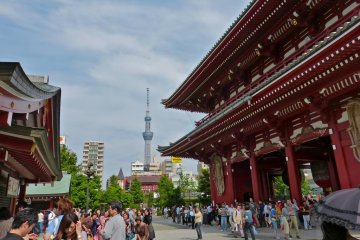 The always exciting Senso-ji Temple