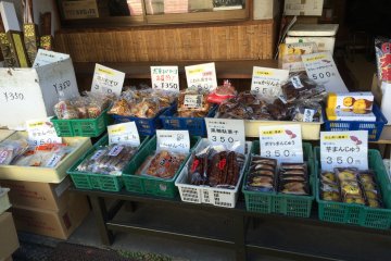 <p>Kawagoe City is known for their sweet potatoes. There are several shops along Penny Candy Alley that sell sweet potato candy.</p>