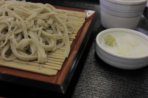 Once you&#39;ve made your own soba, you get to eat it!&nbsp;