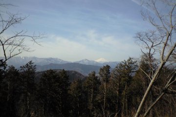 View of mount Fuji from Takao San