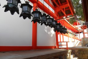 Les lanternes de bronze du Kasuga-taisha