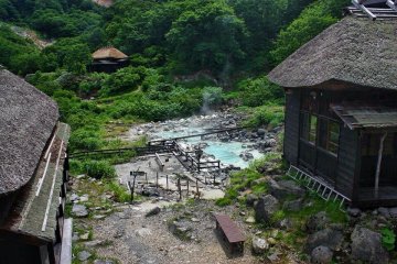 <p>Kuroyu consists of a ramshackle collection of wooden buildings set deep in the forest. Stunning surroundings, steaming pools and the strong smell of sulphur greet you upon your arrival. Drop your bags in your room and head to the baths!</p>