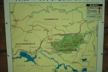Kanto Fureai no Michi: Bird Trail Map