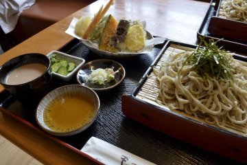 Soba is a local staple and some of the best in the prefecture