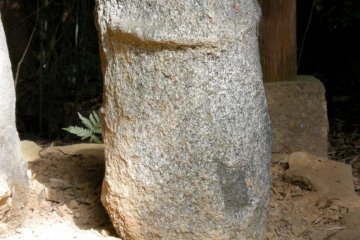 Ubuishi Stone in Shrine