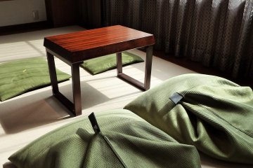 <p>This tatami area was part of the new &#39;Wa-modern&#39; design.</p>
