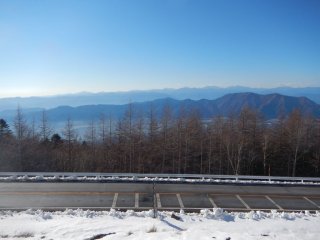 View of the surrounding mountains from the 3rd station