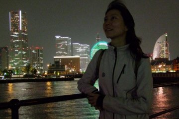 <p>วิวในยามค่ำคืนที่สวยงามและโรแมนติกในโยโกฮาม่า</p>