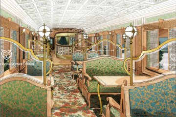 <p>Expected layout of the interior of Aru Ressha&#39;s first car</p>
