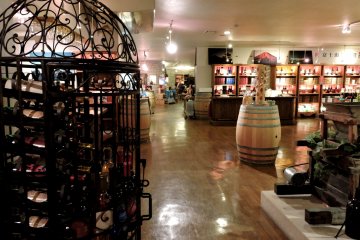<p>Inside Akafuji Wine Cellar</p>