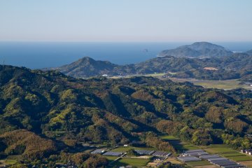<p>The view north toward the beaches of Niginohama and Nogita</p>