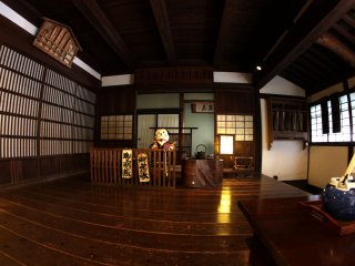 You can look inside many of the houses in the village. They are usually arranged and furnished in the Edo period.