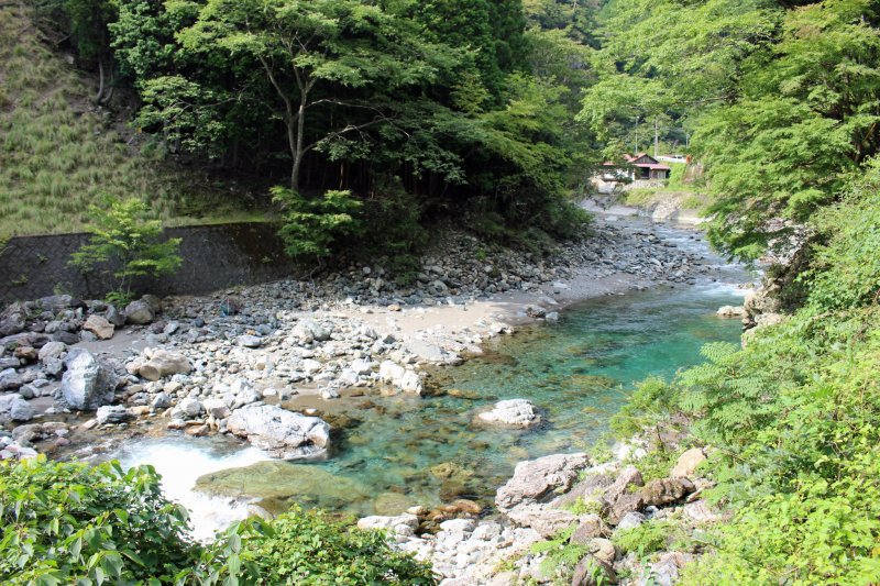 <p>Lots of beautiful, swimmable rivers and riverside hamlets dot Kawakami-mura</p>