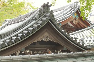 Atap Kuil&nbsp;Zenpuku-ji