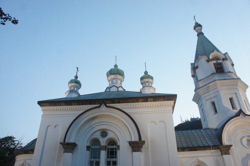 <p>Russian Orthodox Church was built in the Russian Byzantine style from the 19th century</p>