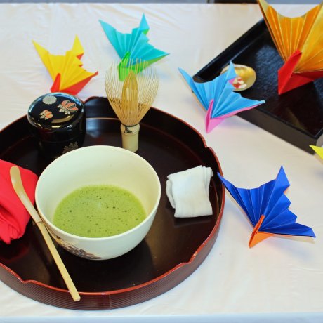 Free Tea Ceremony near Nara Park