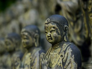 Jizo statues at temple #18
