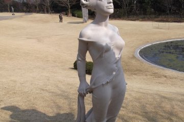 Another of Vangi&#39;s sculptures

