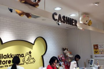 <p>Cute cashier stand.</p>
