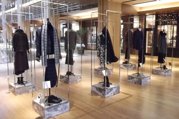 <p>Fashion on display in the Galleria</p>
