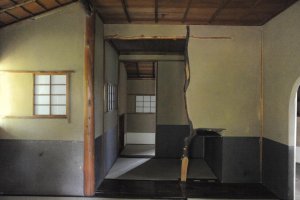 Matsunaga Estate: the interior of the Youuan teahouse, perfect for enjoying sado, the way of tea