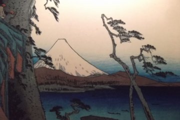 <p>The Hiroshige woodblock print</p>
