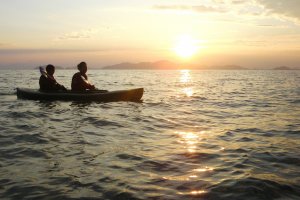 Experience the beauty and serenity of Lake Biwa with a sunrise boat trip.