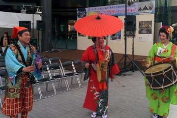 후타코 타마가와의 토야마/기후 축제