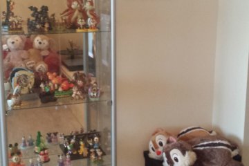 A part of the merchandise collection