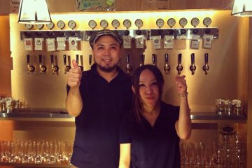 The Friendly Staff at Raku Beer